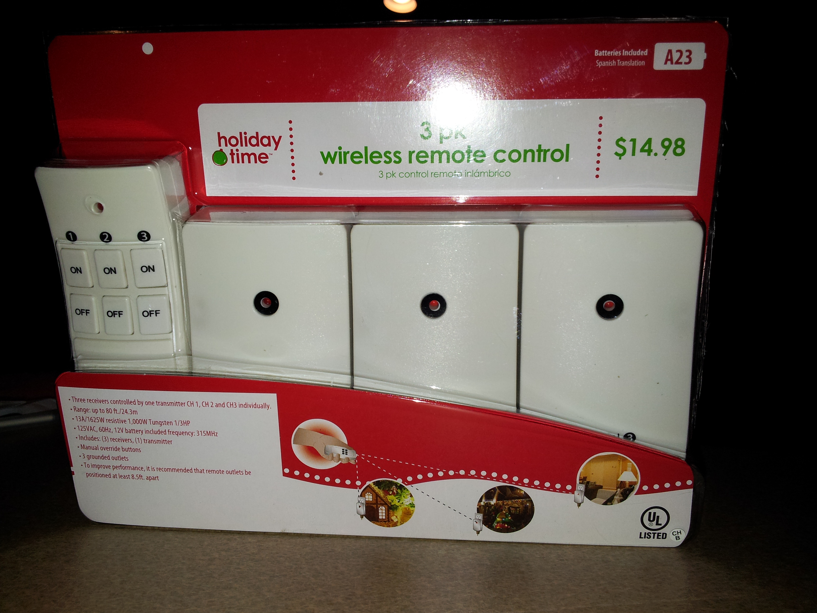 Cheap Home Automation using Wireless Outlet Modules