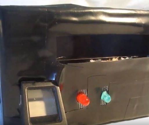 Arduino Based Fingerprint Machine