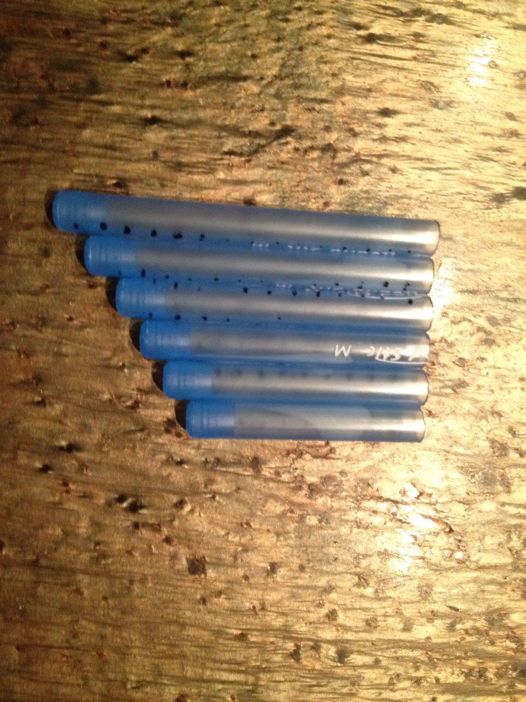 Pan Flute Out of Pens 5 Steps Instructables