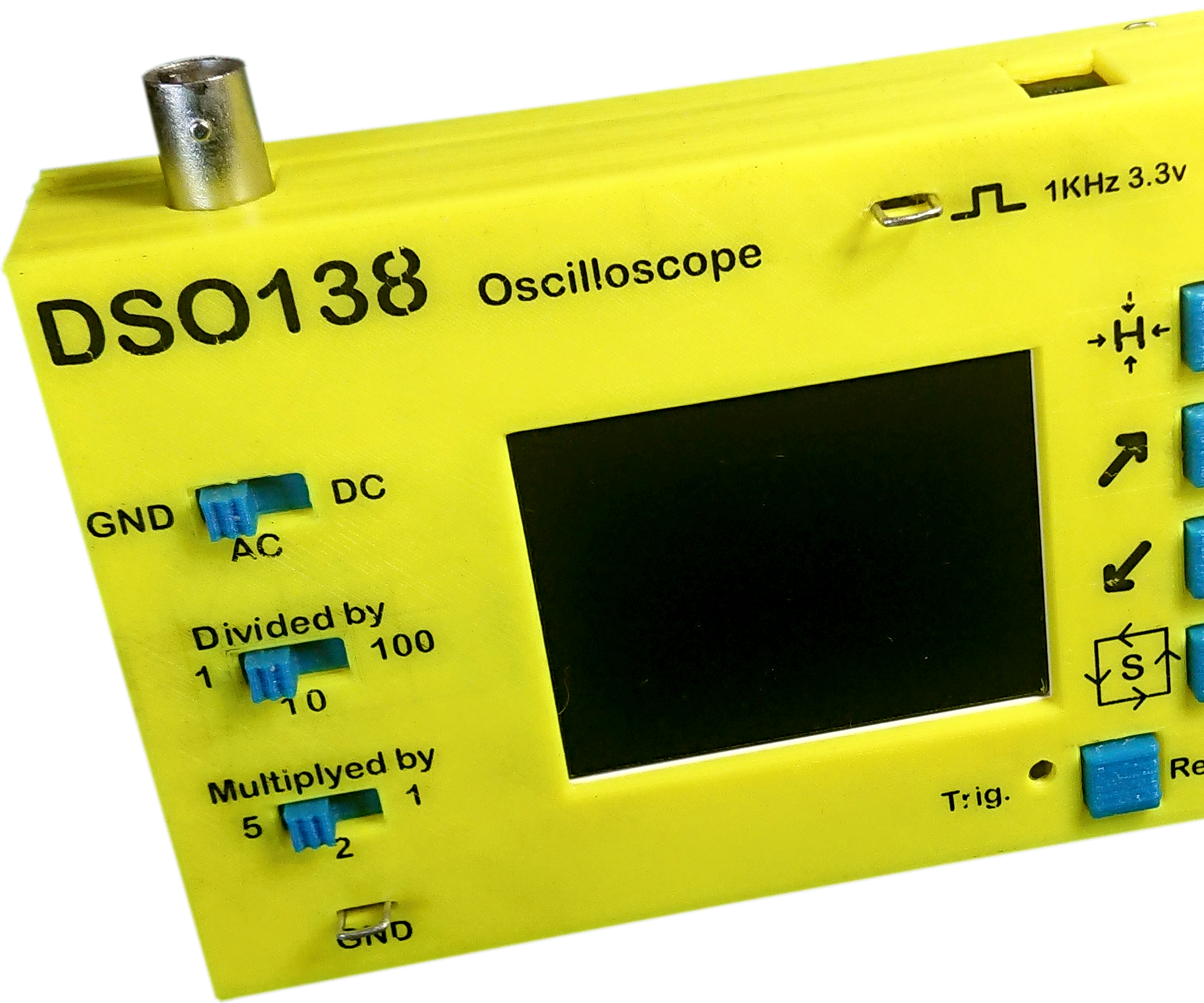 Add Decals to Plastic Prints Also DSO138 Oscilloscope Case