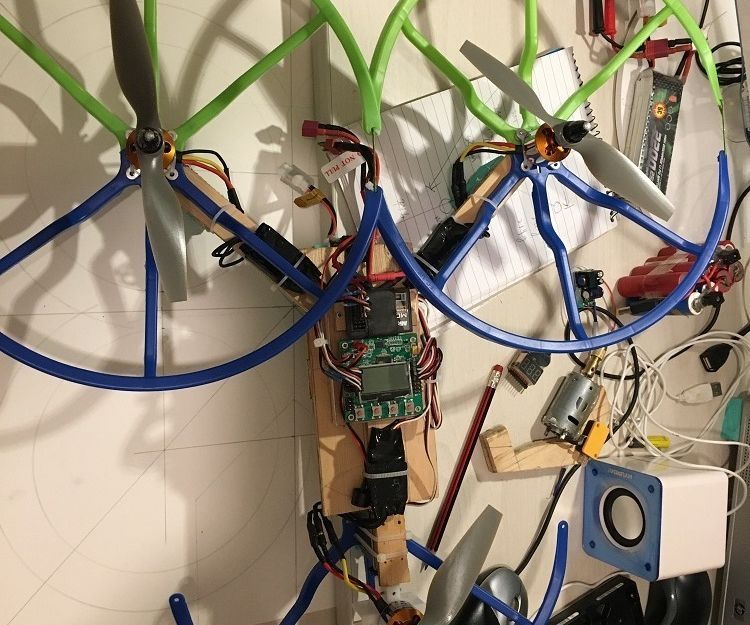 Find the CG of My Tricopter