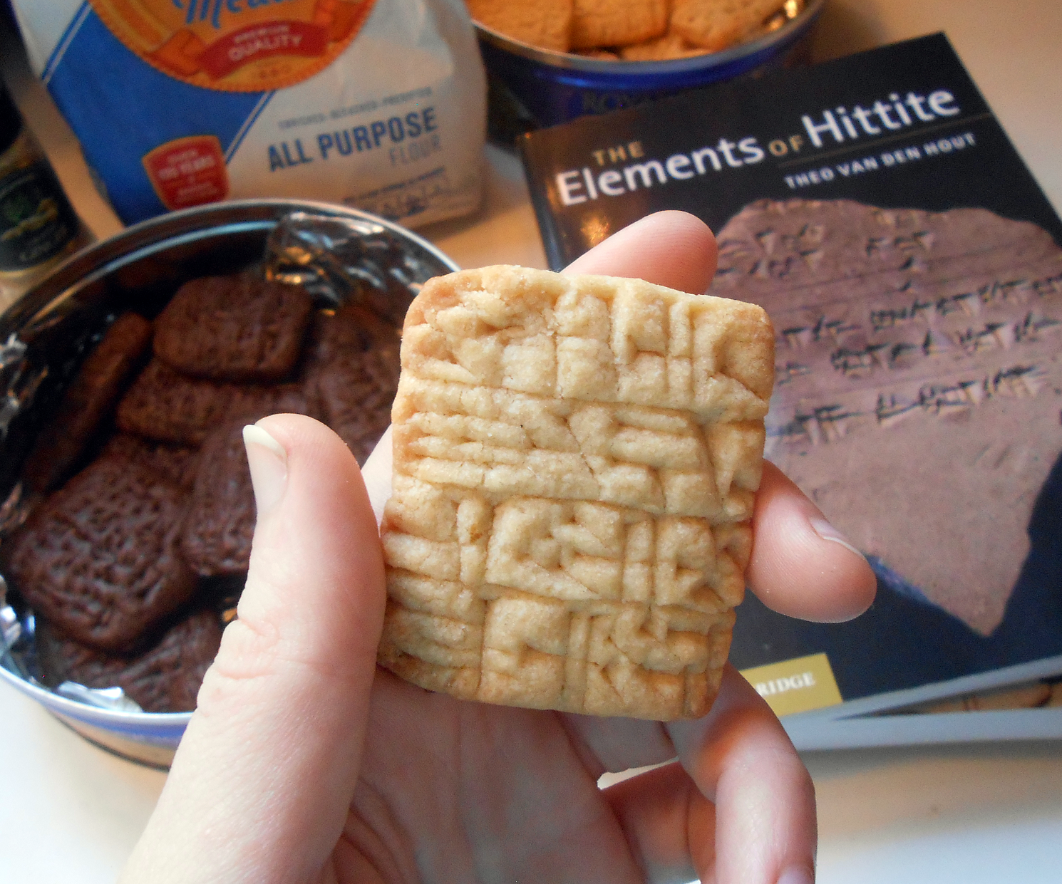 Cuneiform Clay Tablet Cookies