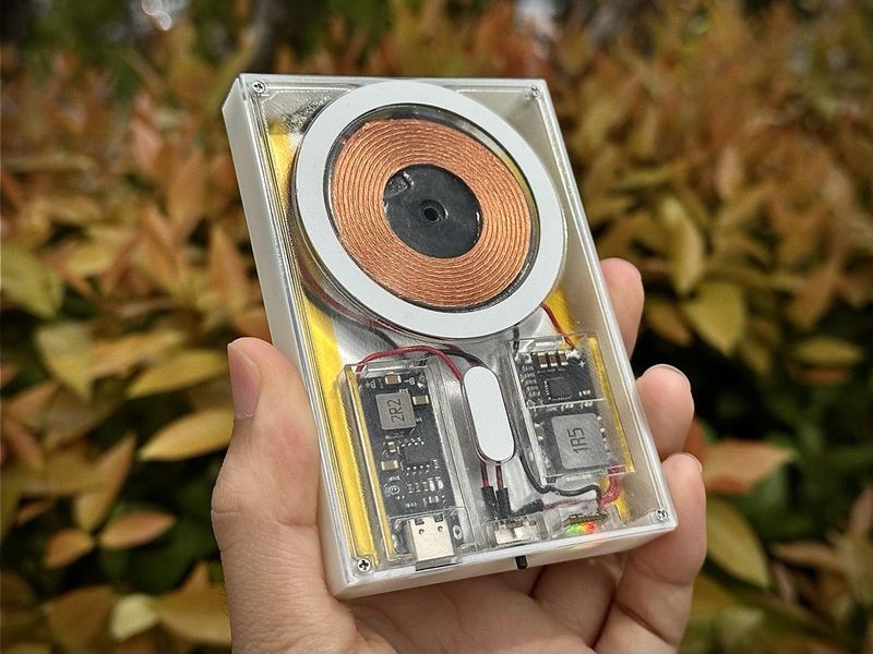 LucidCharge Transparent Power Bank
