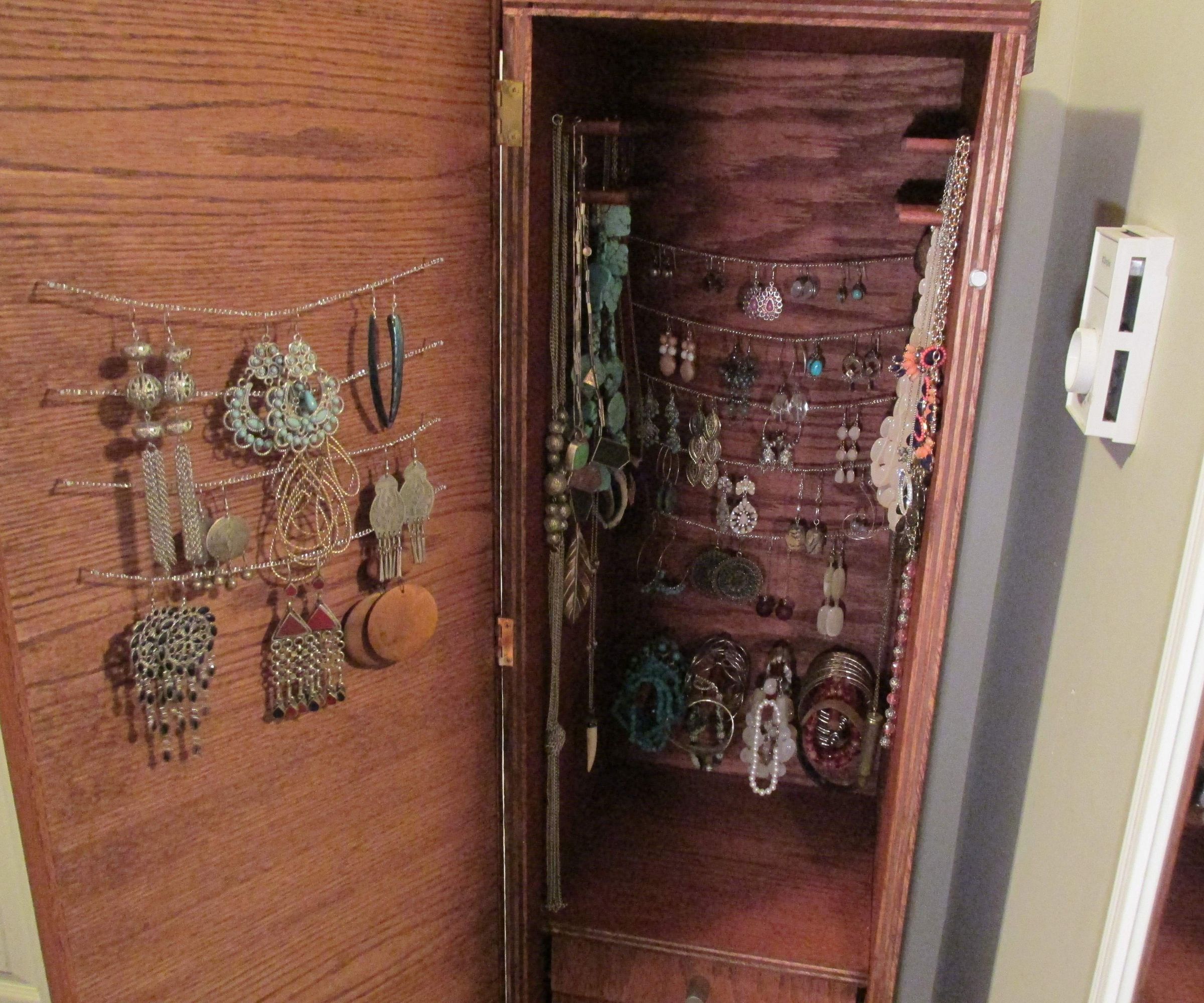 Handmade Jewelry Armoire