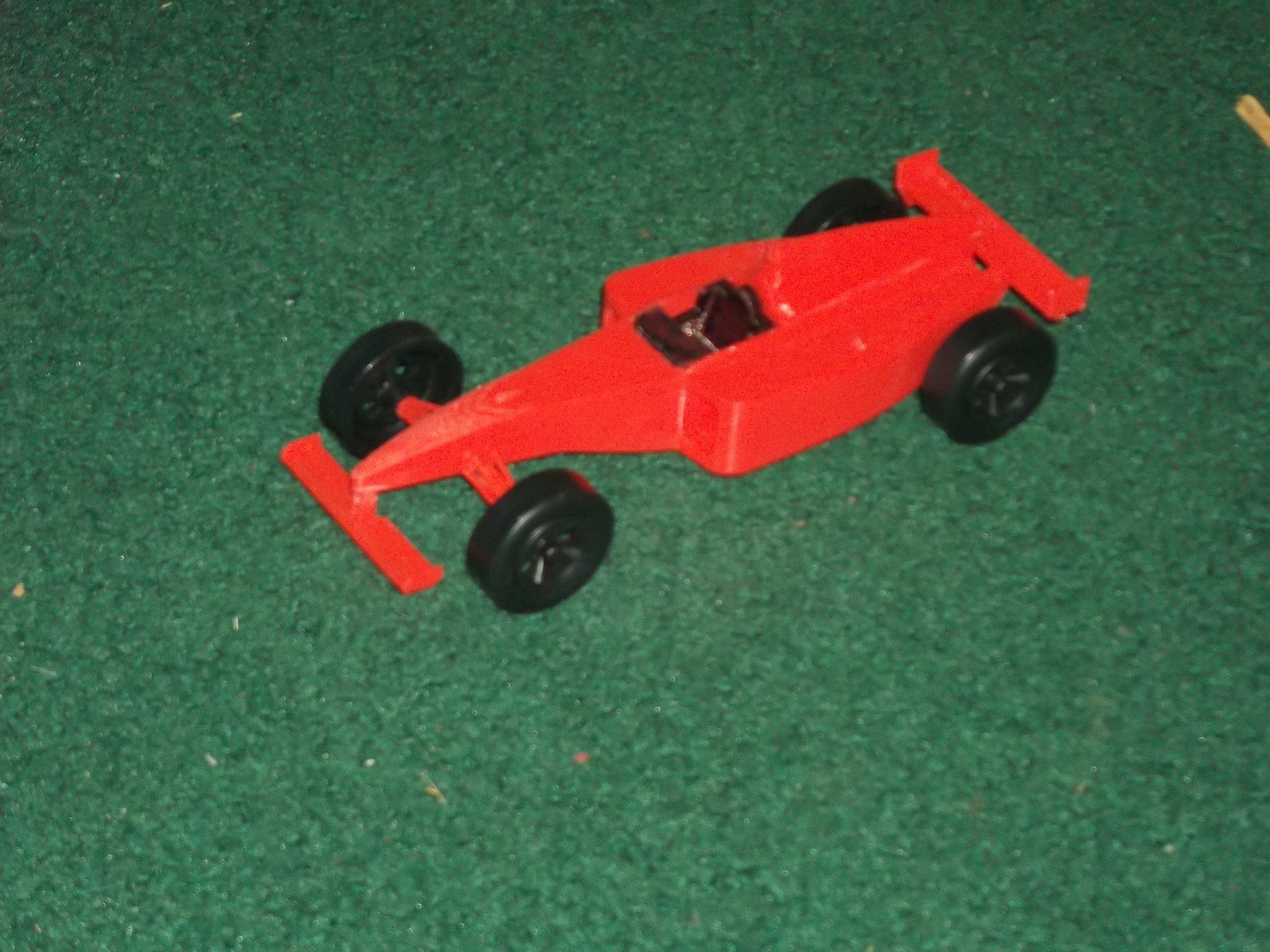 3D Printed Pinewood Derby Car