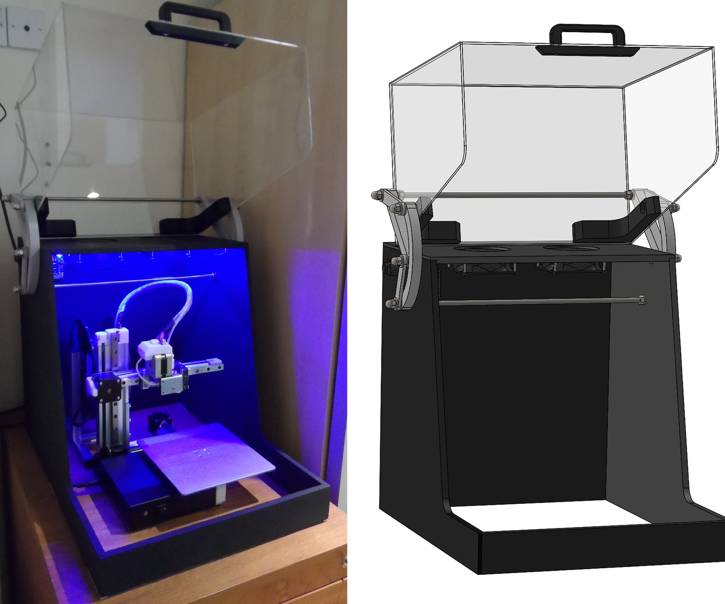 Cetus 3D Printer Enclosure (Free Plans and .stl Files)