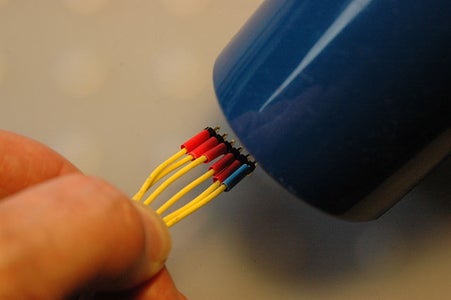 Position and Shrink the Heat-Shrink Tubing