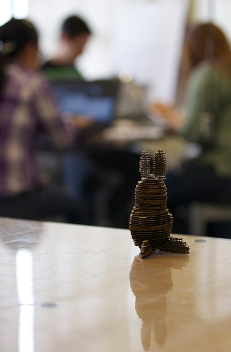 How to make a cardboard bunny