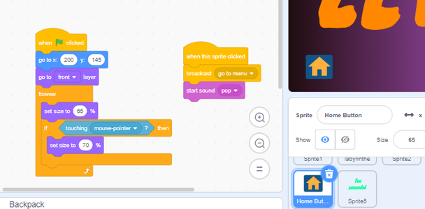 Go to Difficulties Clicked