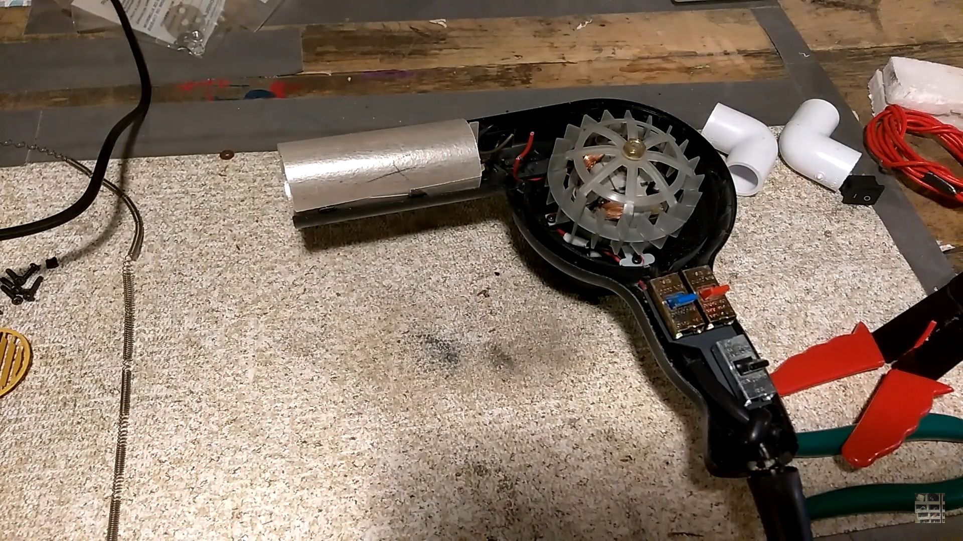 Foam Cutter From a Broken Hair Dryer 5 Steps Instructables