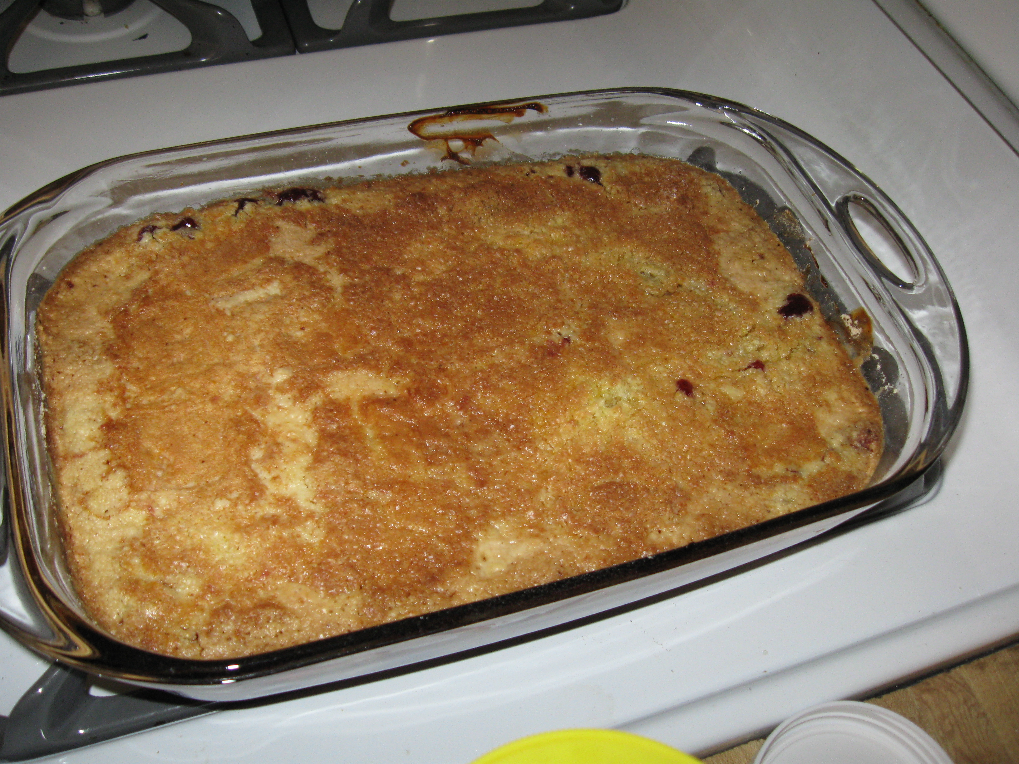 Chocolate Cherry Dump Cake