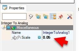 In Visuino Add & Set Components