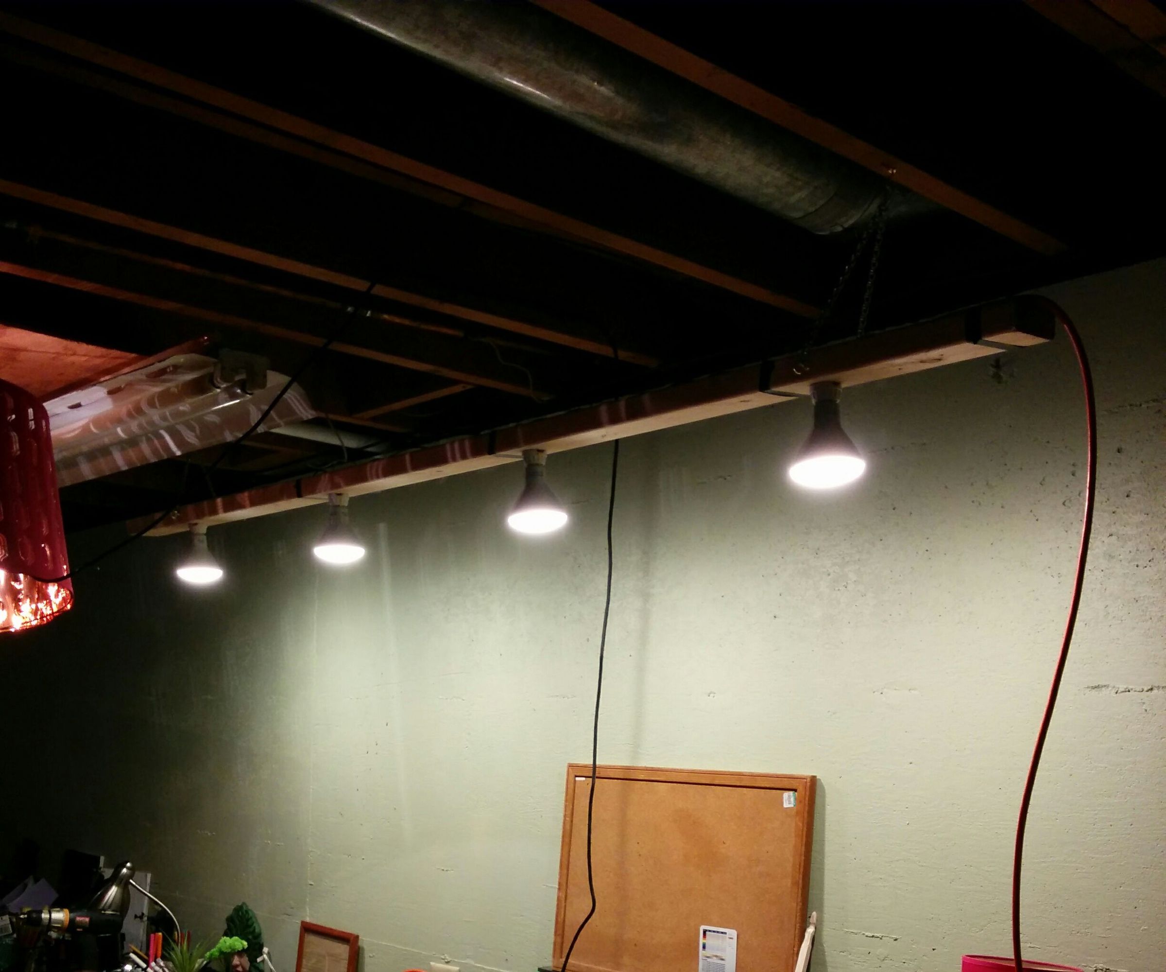 2x4 Simple Light Fixture