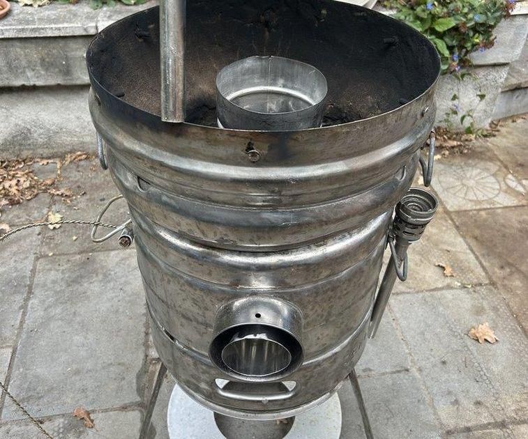 Rocket Stove for KAMADO Keg