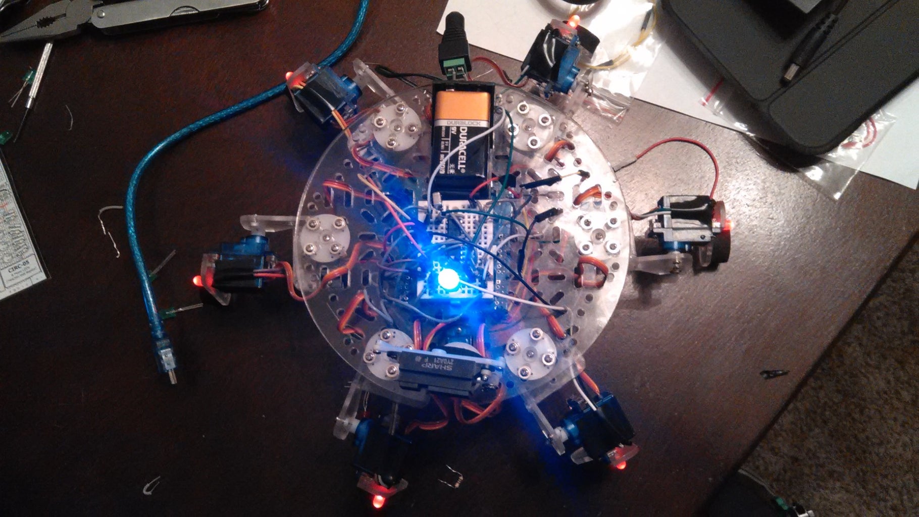 Hector the Hexapod: Cheapest Hexapod W/ Arm(Arduino) : 5 Steps (with ...