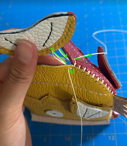 Sewing Together the Body: Attaching the Tail
