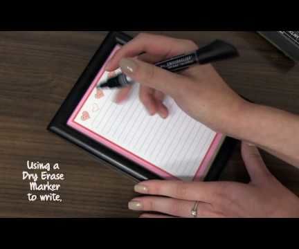 DIY: Reusable To-Do List