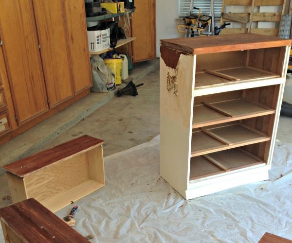 Turning 1 Dresser Into 2 Pieces