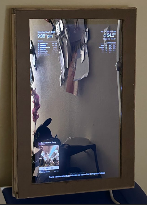 How to Build a Smart Magic Mirror With Raspberry Pi : 3 Steps ...