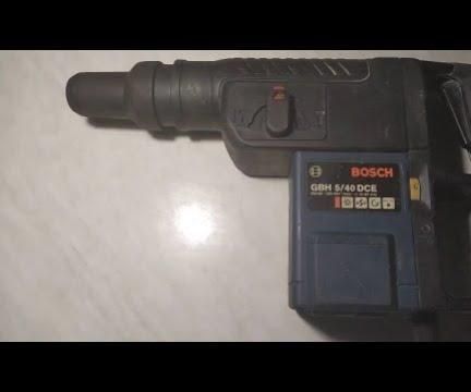 BOSCH GBH 5/40 DCE PART 1 DISASSEMBLY