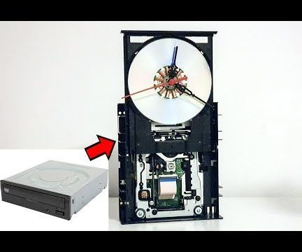 CD-ROM Handmade Clock - Diy Tutorial