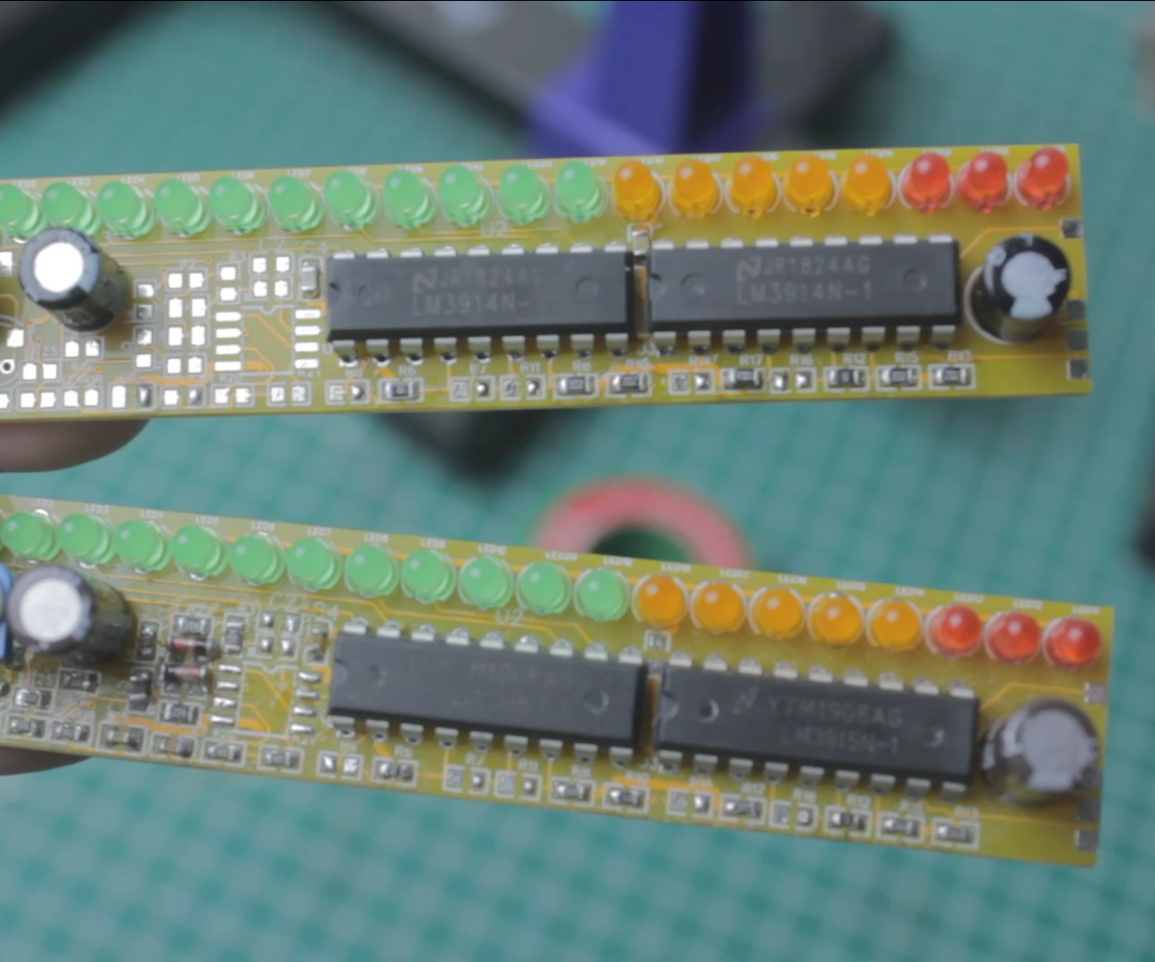 Vu Meter LM3914 Vs LM3915 : 6 Steps - Instructables