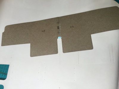 One Piece Leather Wallet - Leather Templates, Leather Template ...