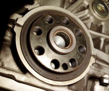 Remove the Clutch and Flywheel