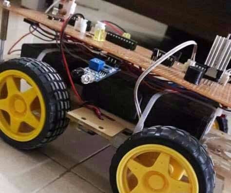 Learn How to Make Simple Obstacle Avoiding Robot at Home : 4 Steps ...