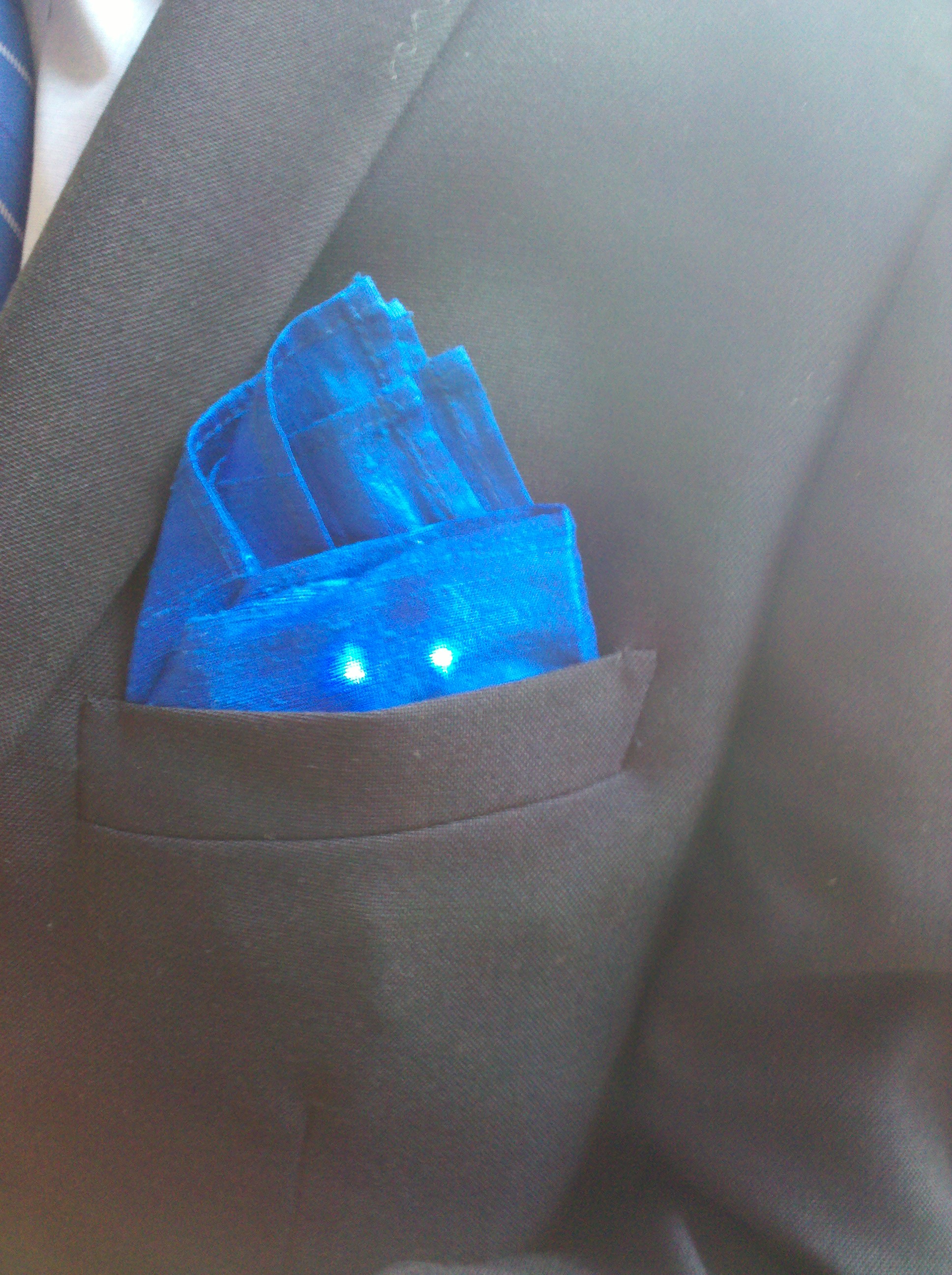 Proximity-Sensing Pocket Squares