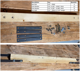 Assemble Brackets to WA-003