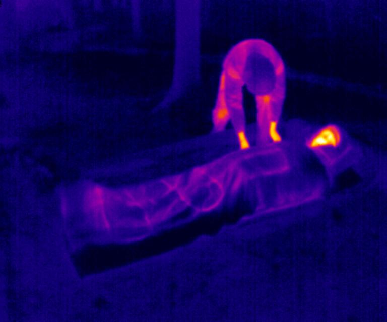 DIY Carbon Heated Sleeping Bag