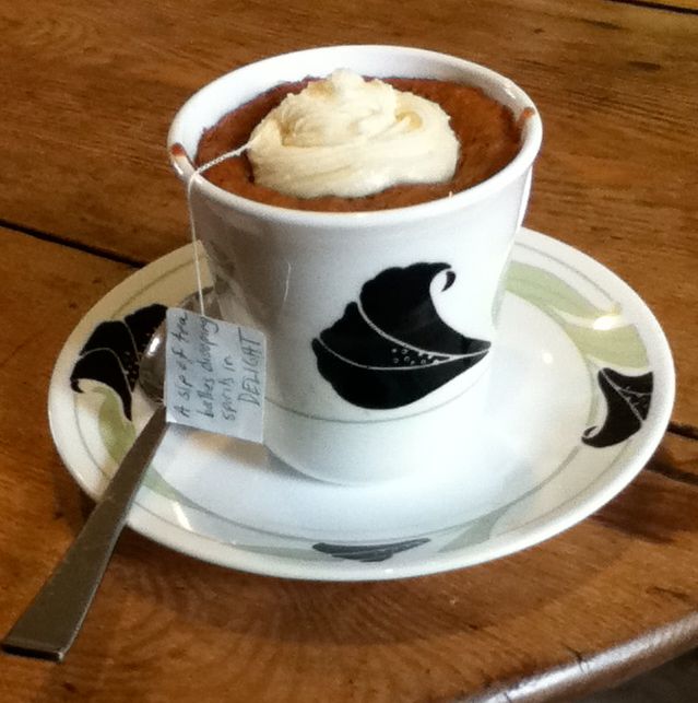 Constant Comment Tea Cupcake With Tea Bag Proverb