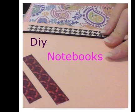 DIY Notebooks 2 Ways