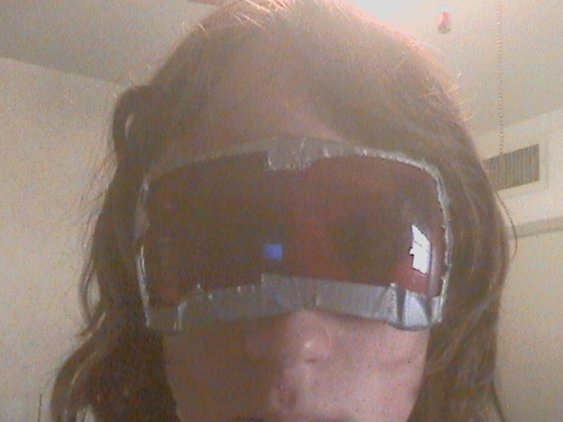 Awesome Biking sunglasses from an old alarm clock