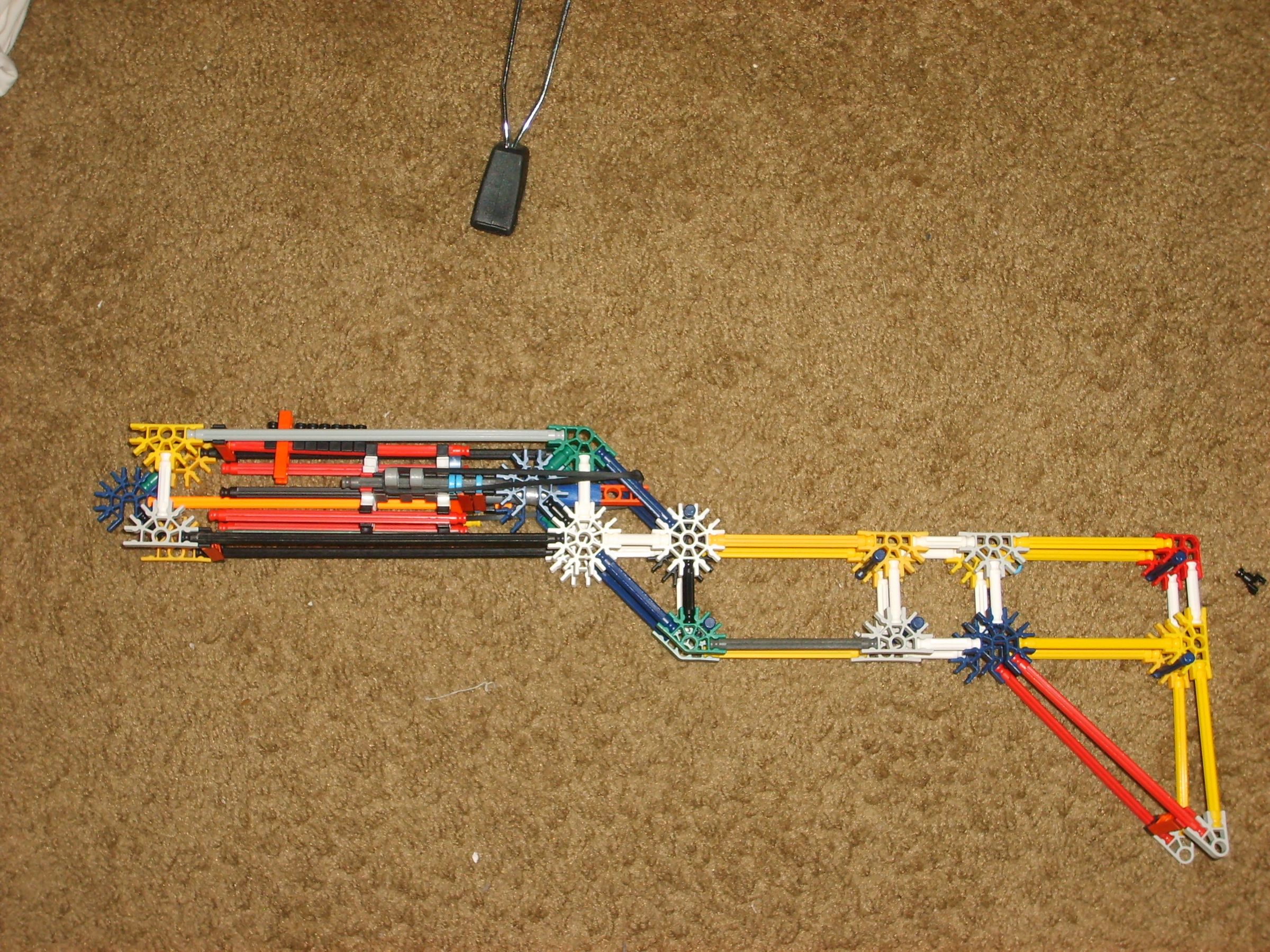Knexfreak95's Shotgun With New Fireing Method and Ammo