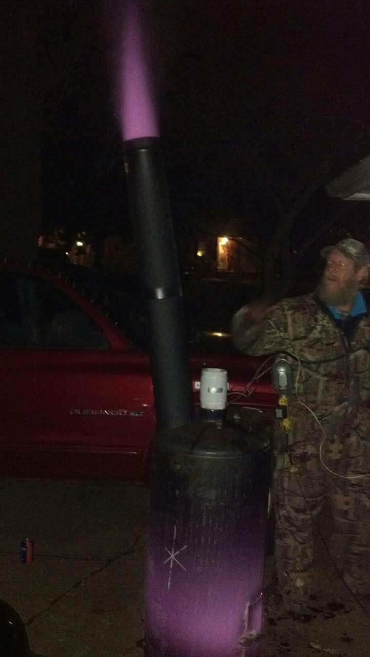 Bring It Outside and Give It a Test Burn So Any Leftover Foam Is Burnt Off and Don't Stink Up Your Shop