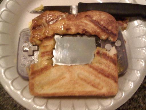 How to Make a Grilled Cheese Gameboy Sandwich!