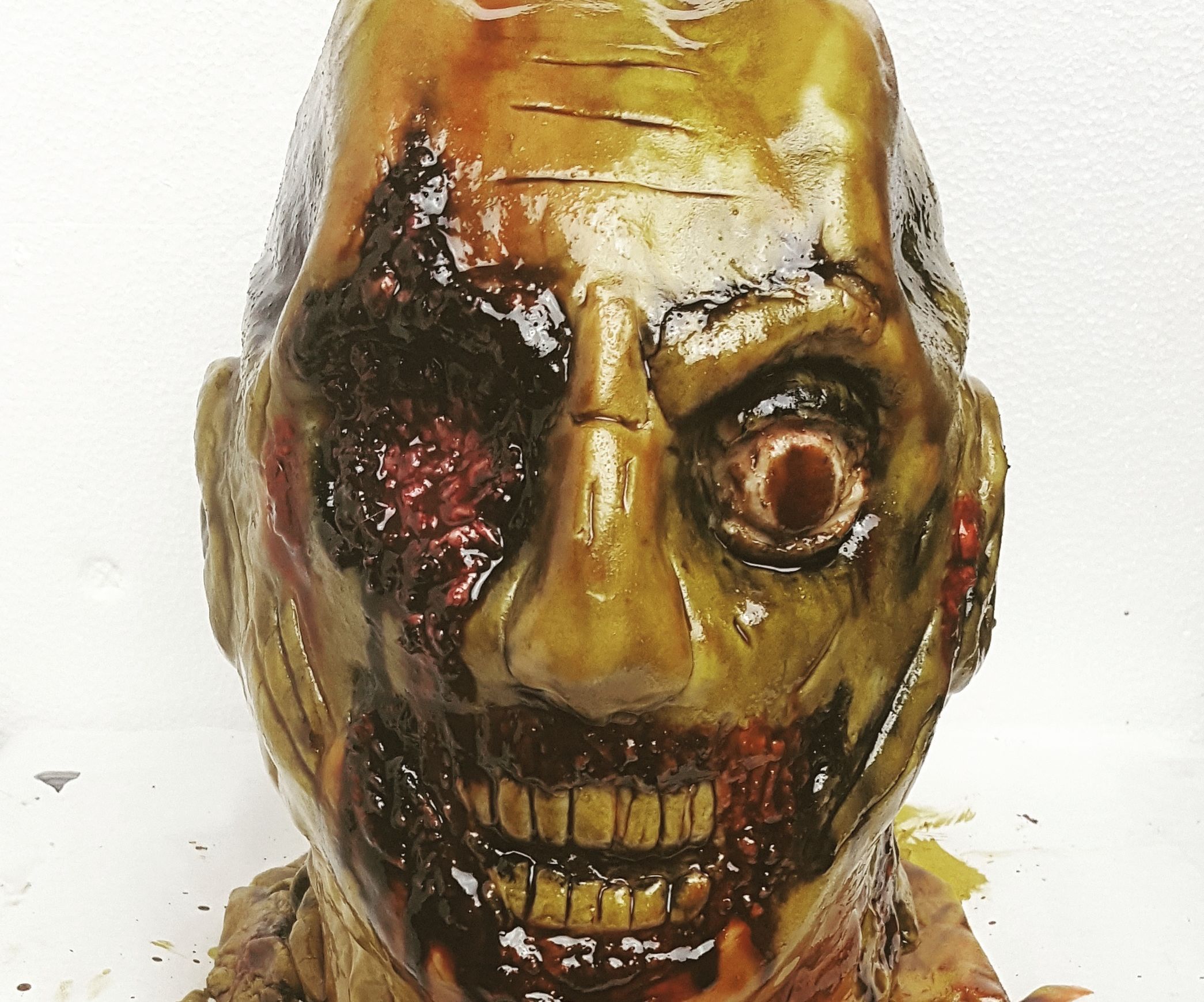The Walking Dead Chocolate Zombie Cake