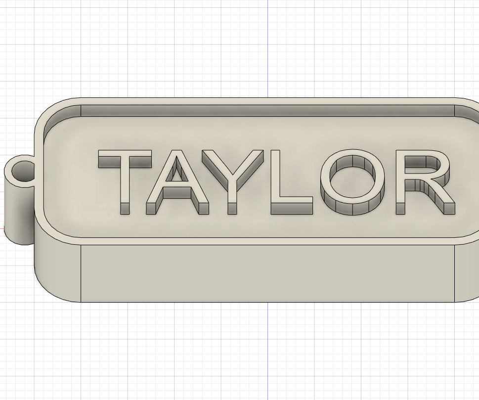 Design for 3D Printing a Name Tag Using Fusion 360