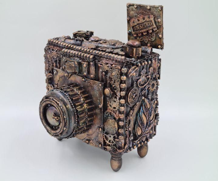 Steampunk Cardboard Camera