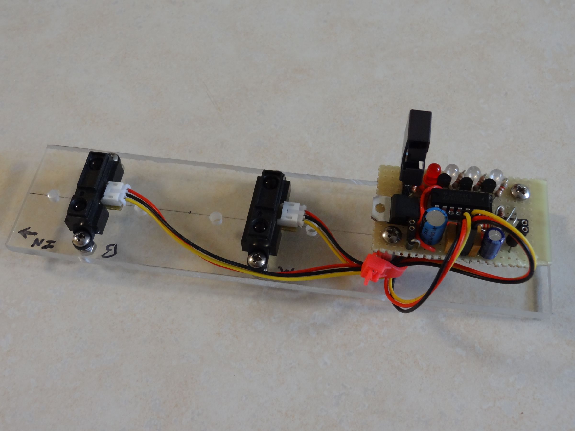 Room Visitor Counter With Relay Control