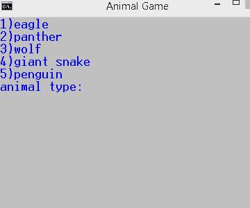 Animal Game 2.0