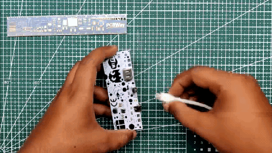 RESULT OF THE SOLDERING PROCESS