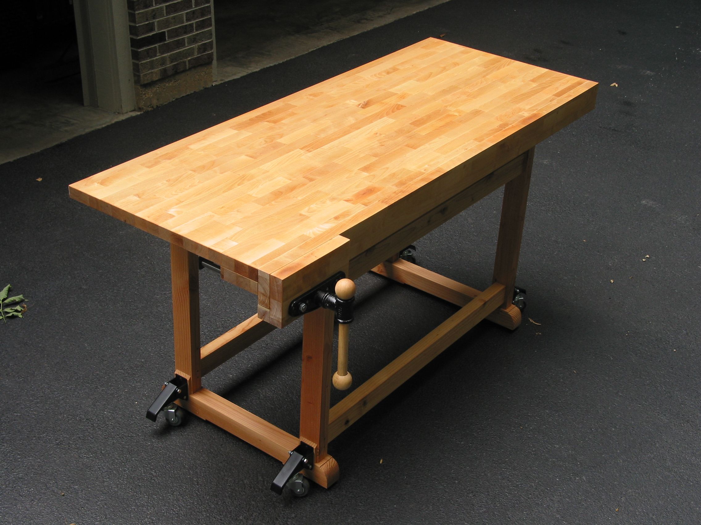 Build This Woodworker's Workbench to Learn Mortise & Tenon Joinery 12