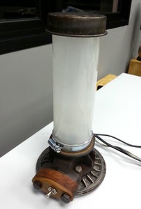 Glue Wood Plates, Apply Coconut Oil, and Put the Shade 