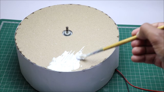 How to Build a Big DC Motor From Cardboard and Paper That Works : 10 ...