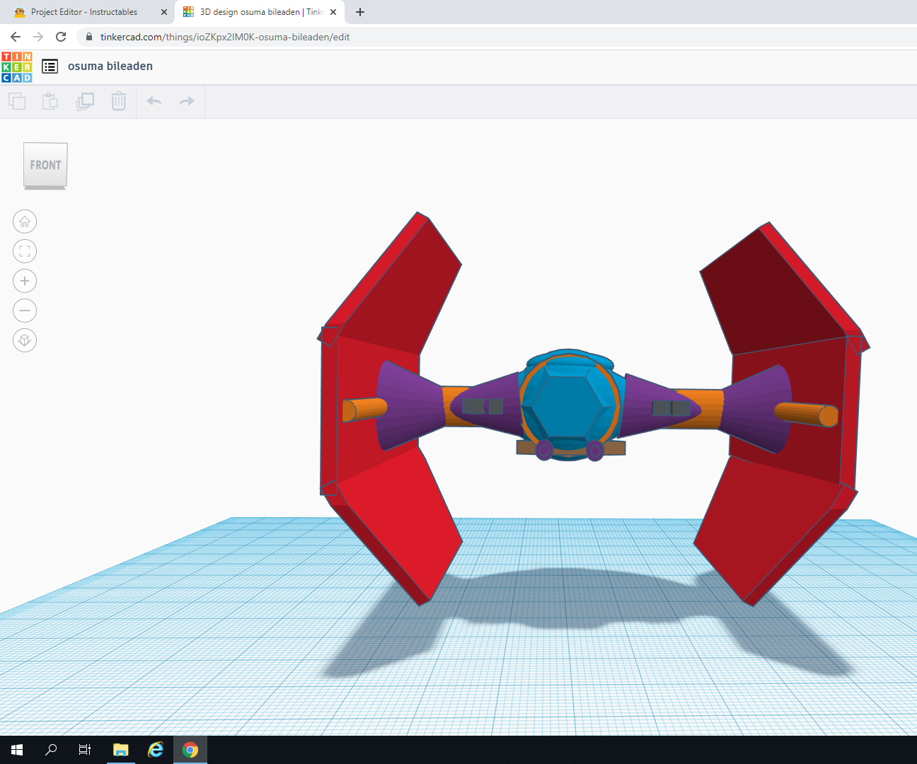Darth Vaders Tie Fighter
