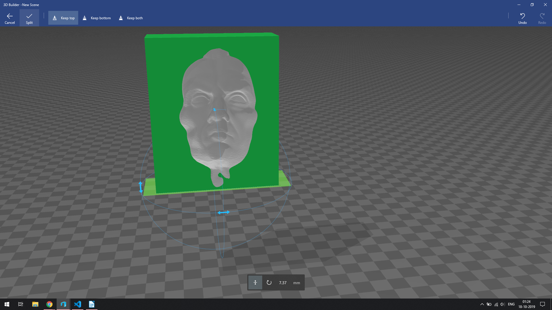 Hollow Illusion 3D Model 7 Steps Instructables