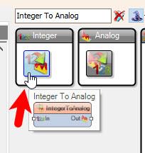 In Visuino Add & Set Components